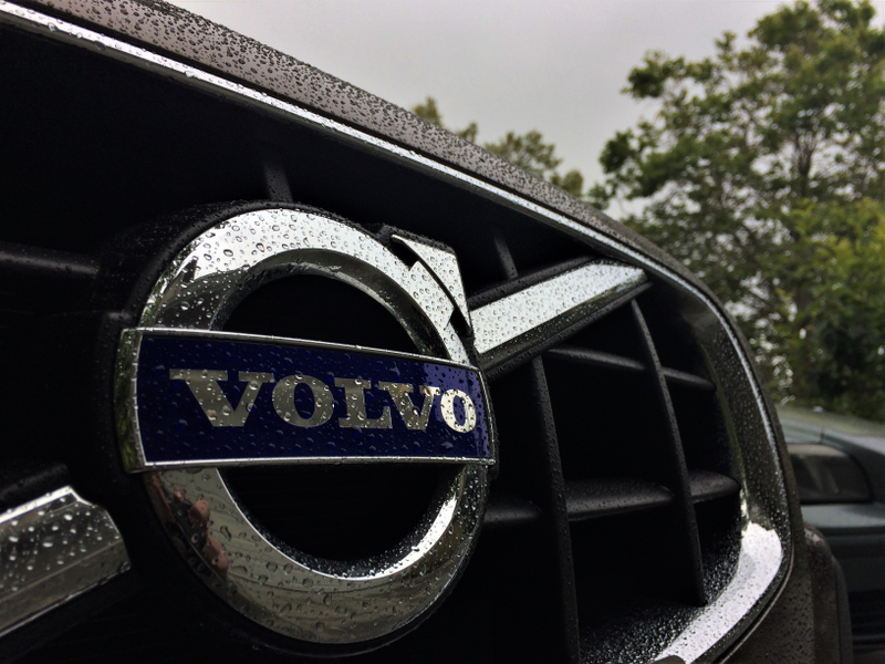 That moment when it rains the day of your graduation so you take artsy Volvo pictures beforehand...